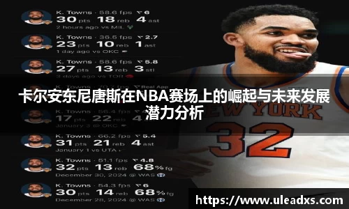 卡尔安东尼唐斯在NBA赛场上的崛起与未来发展潜力分析